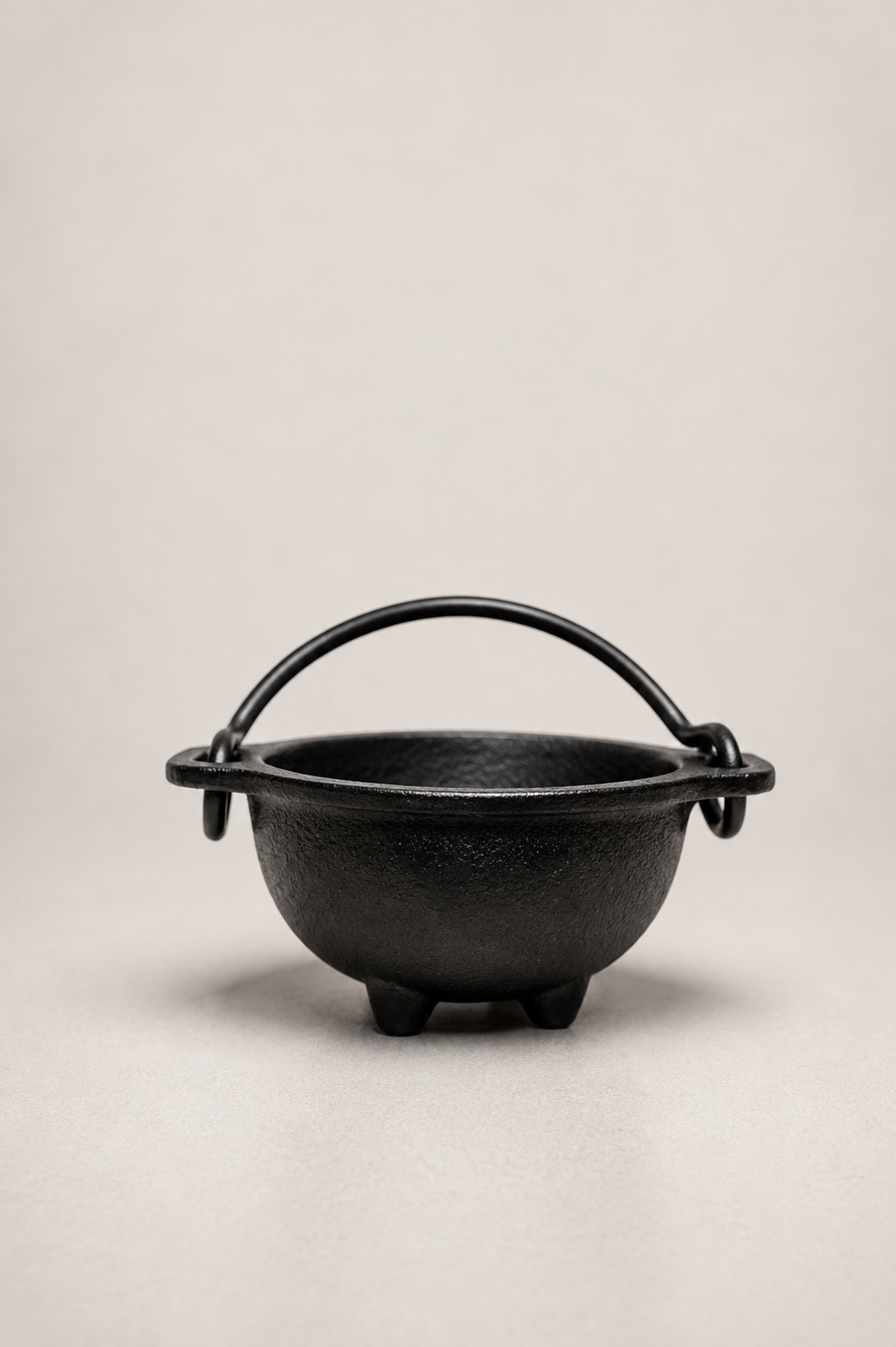 4" Cast Iron Cauldron Smudge Pot