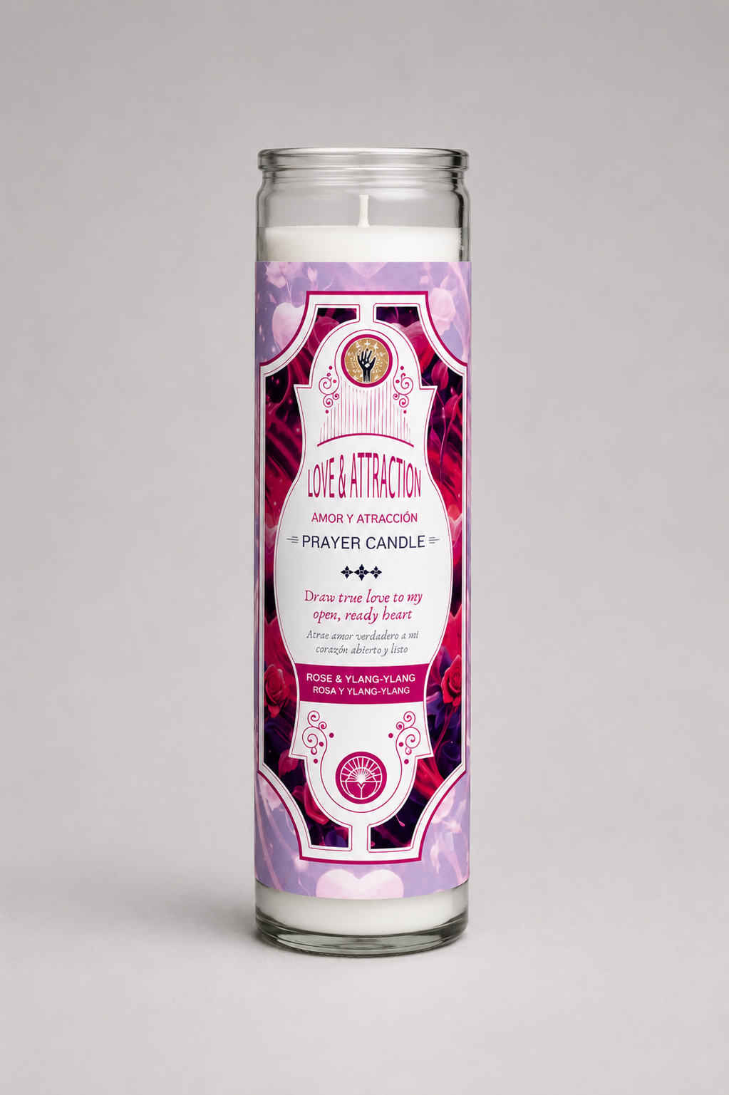 Love and Attraction Prayer Candle