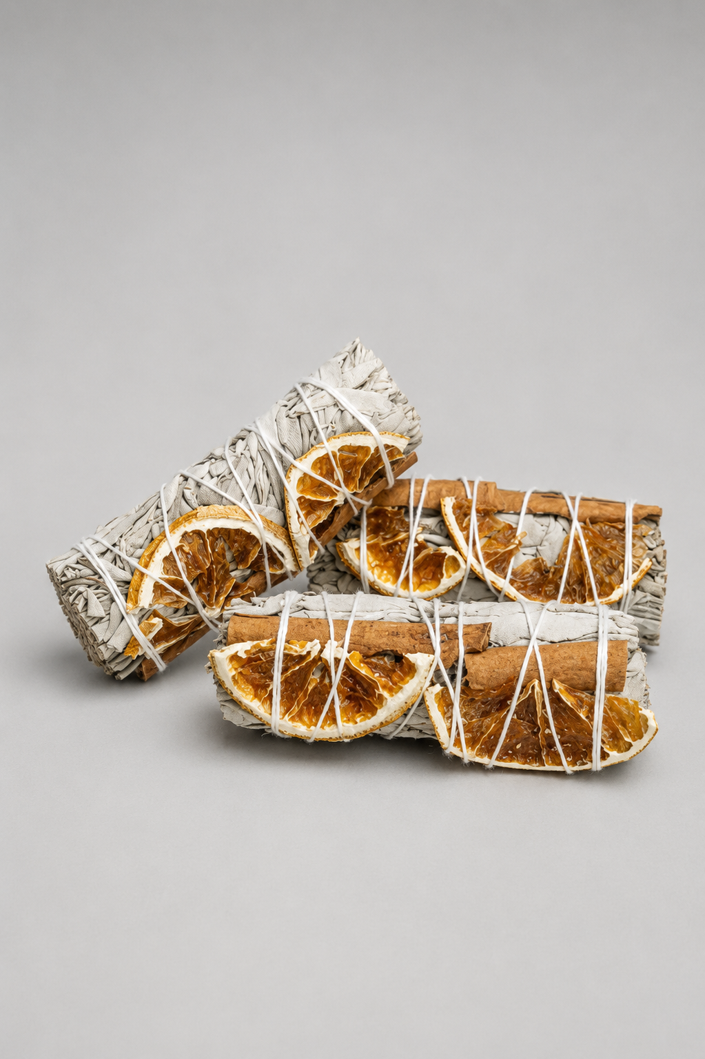 Orange, Cinnamon, and White Sage Bundle