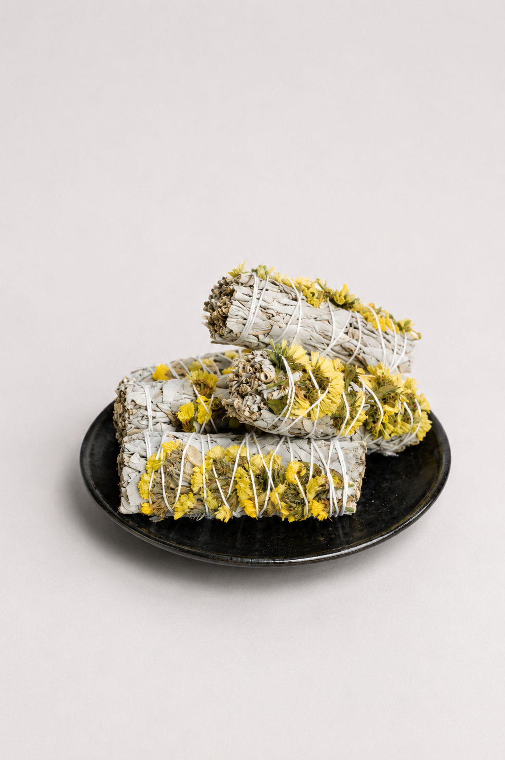 Yellow Sinuata and White Sage Bundle