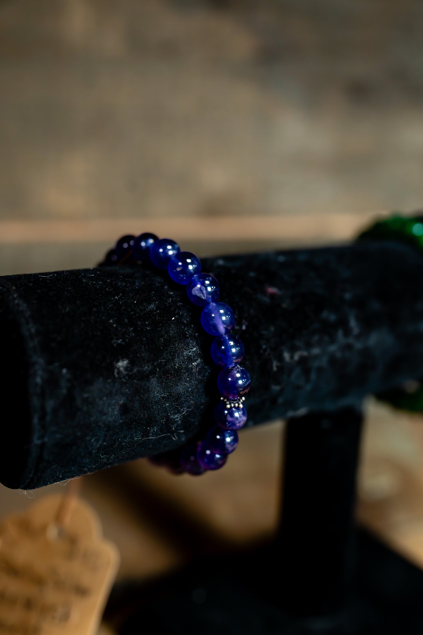Amethyst Bracelet with Sterling Silver Star