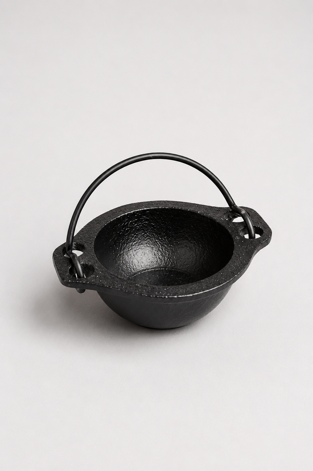 4" Cast Iron Cauldron Smudge Pot