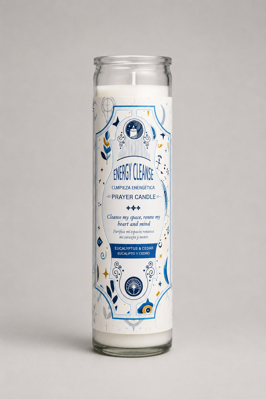 Energy Cleanse Prayer Candle