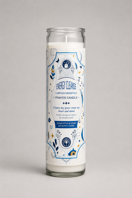 Energy Cleanse Prayer Candle