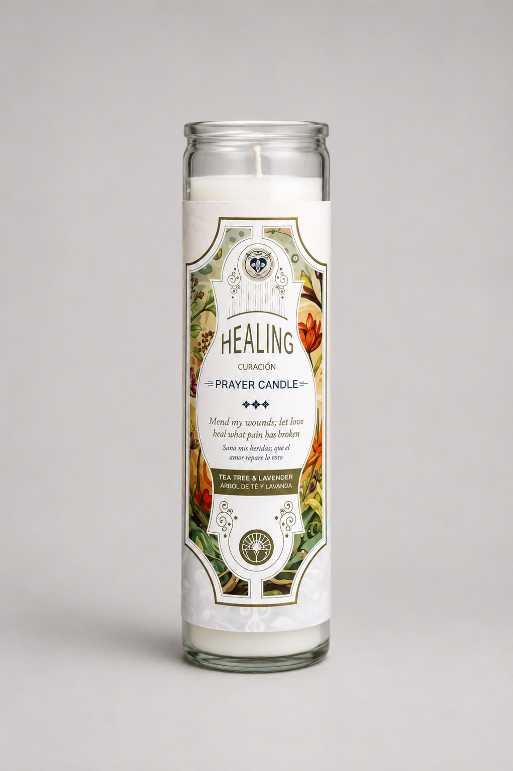 Healing Prayer Candle