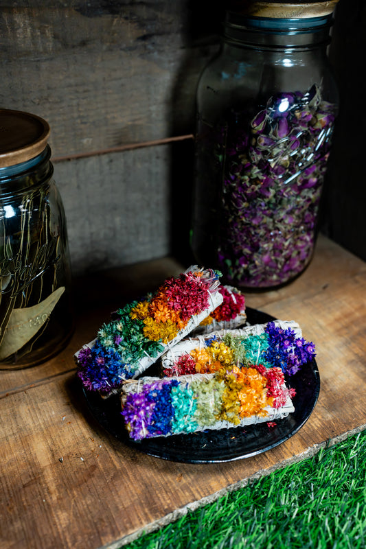 Chakra Sinuata and White Sage Bundle