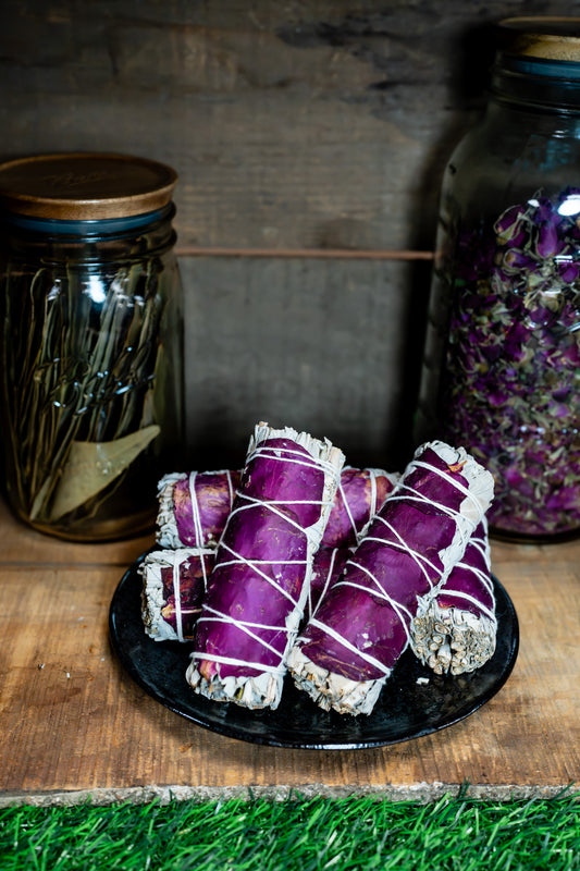 Rose Petal and White Sage Bundle