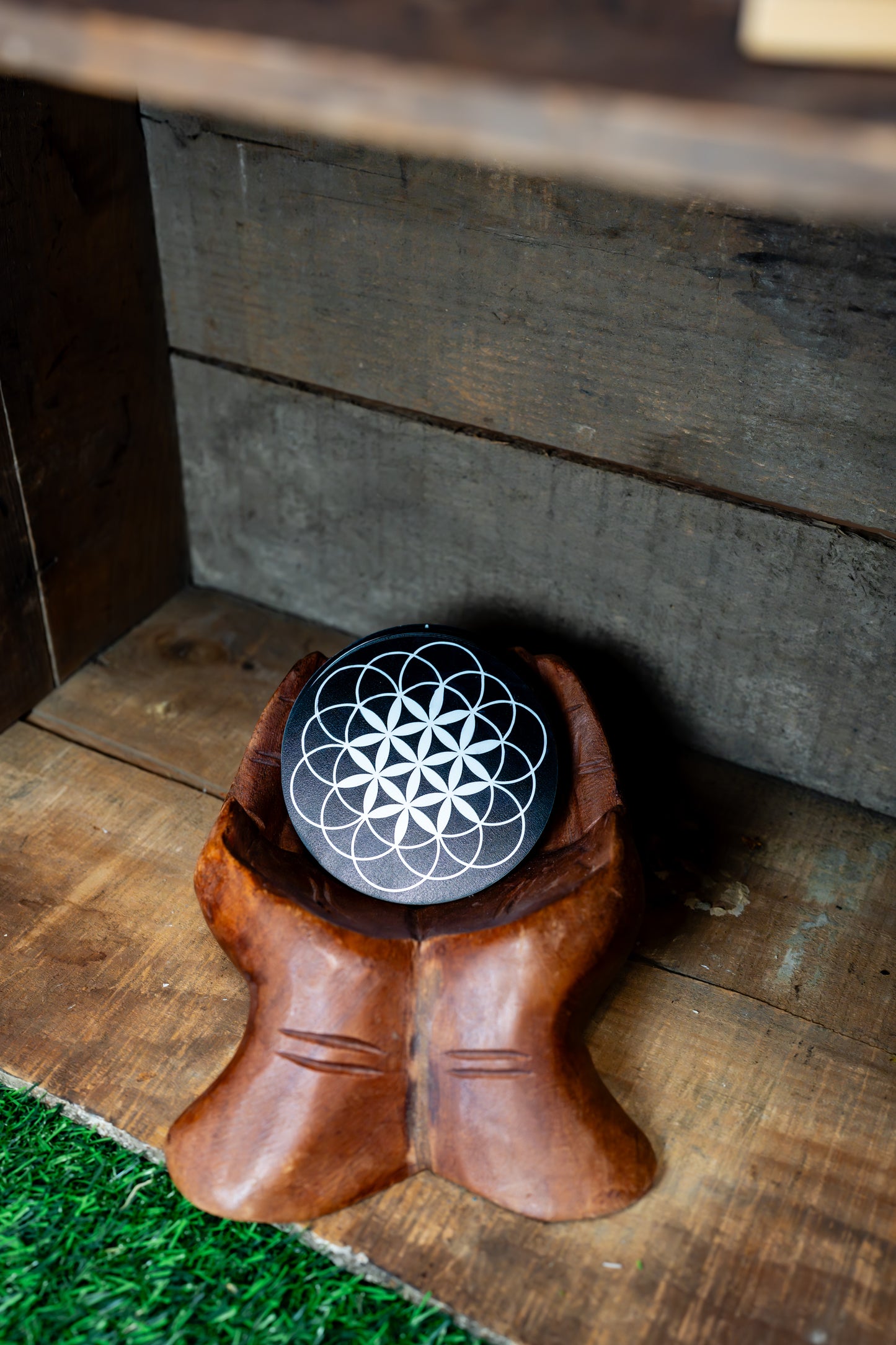 Crystal Grid Coasters (Set of 8)