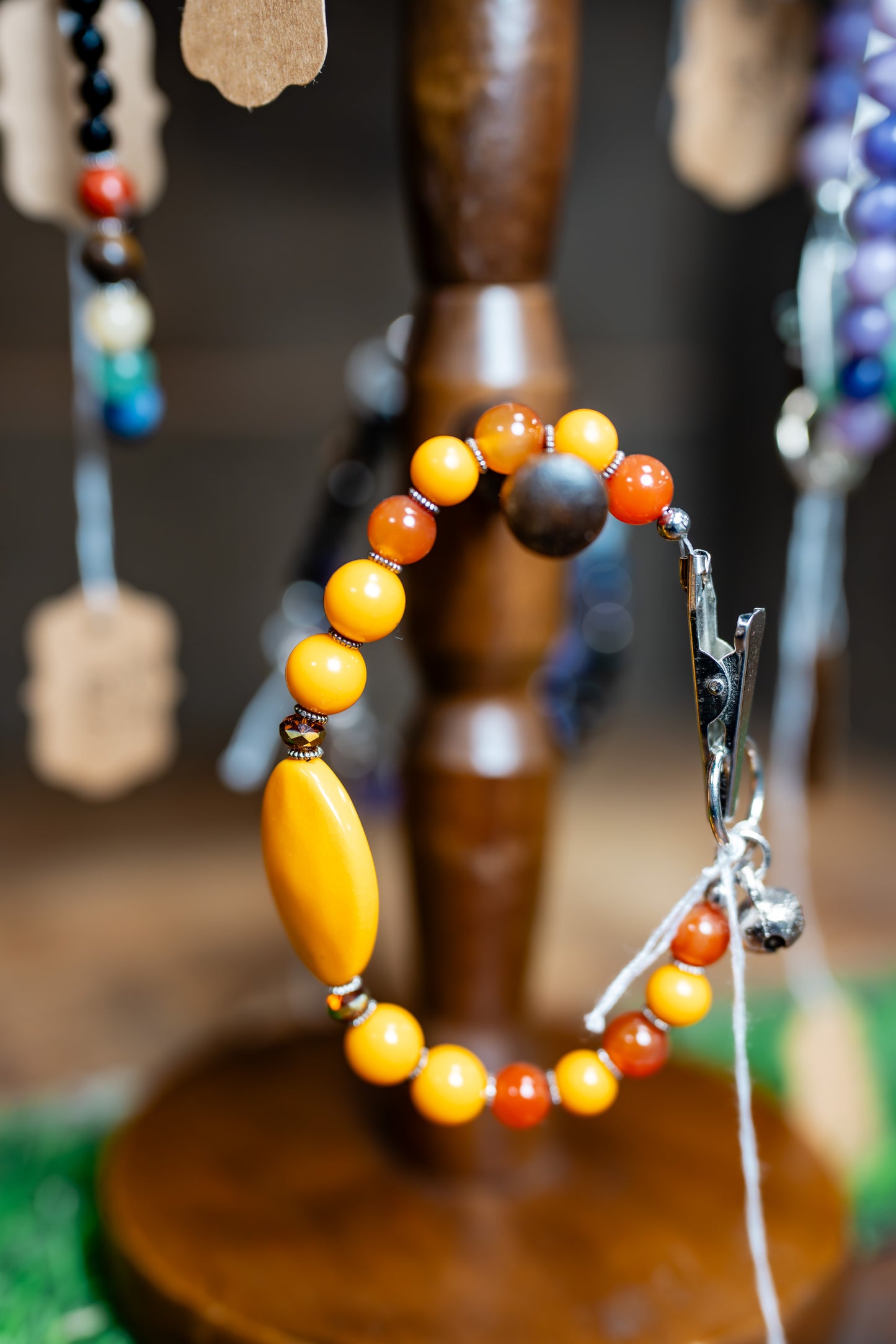 Crystal Roach Clip Bracelet