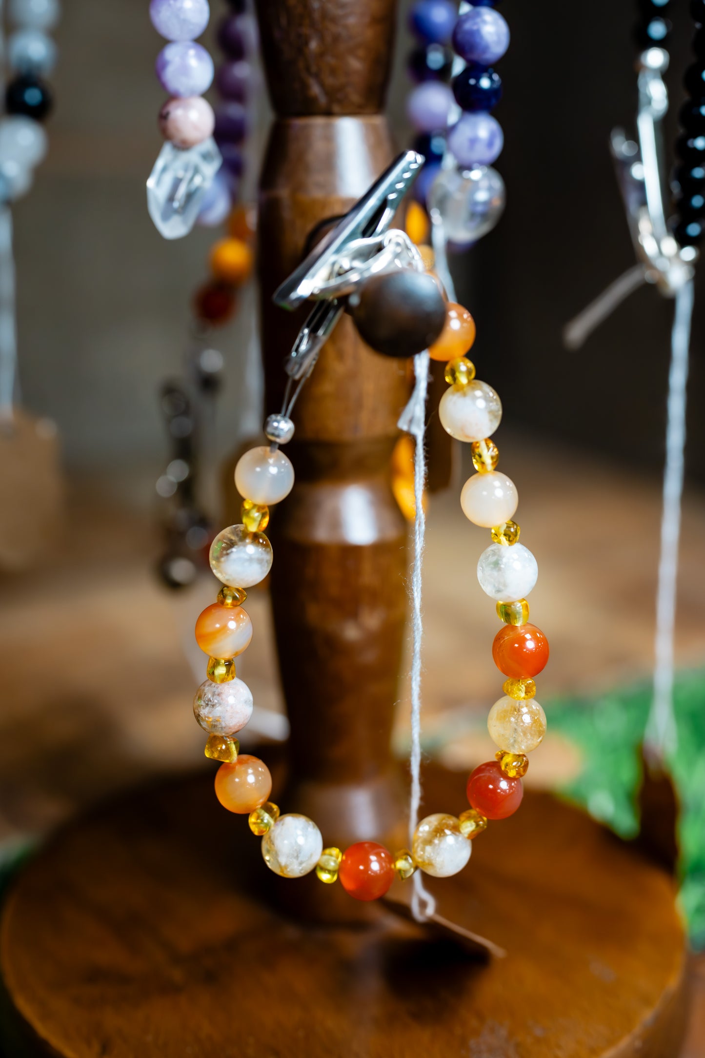 Crystal Roach Clip Bracelet