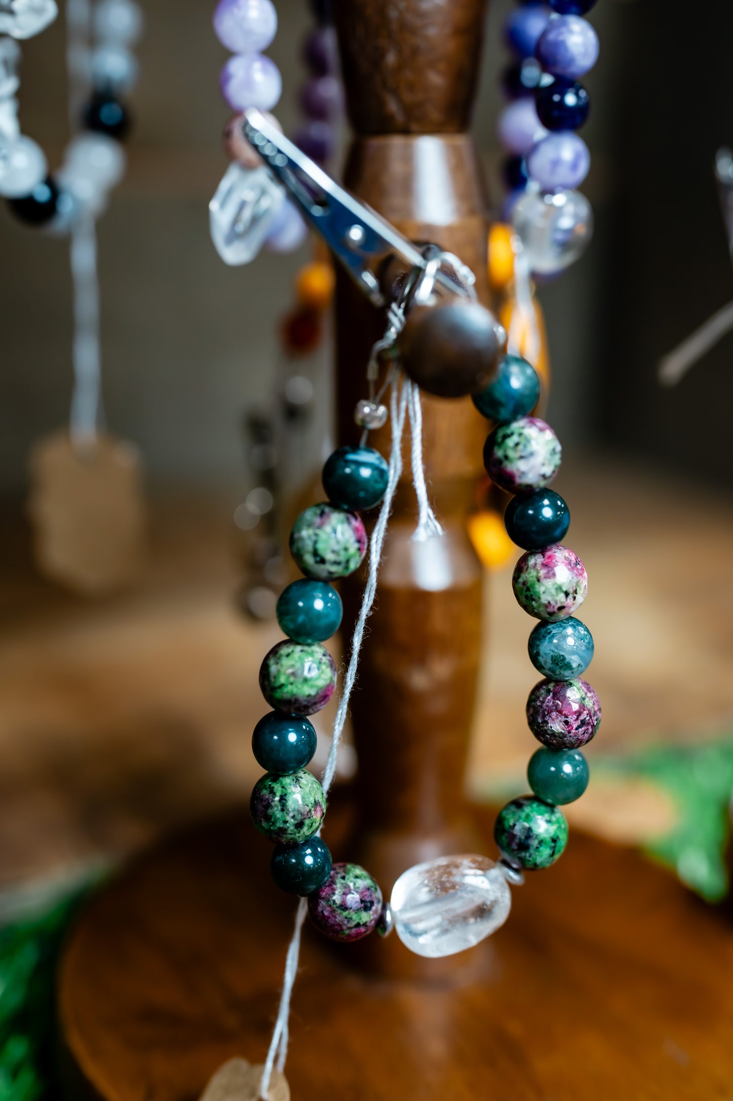 Crystal Roach Clip Bracelet