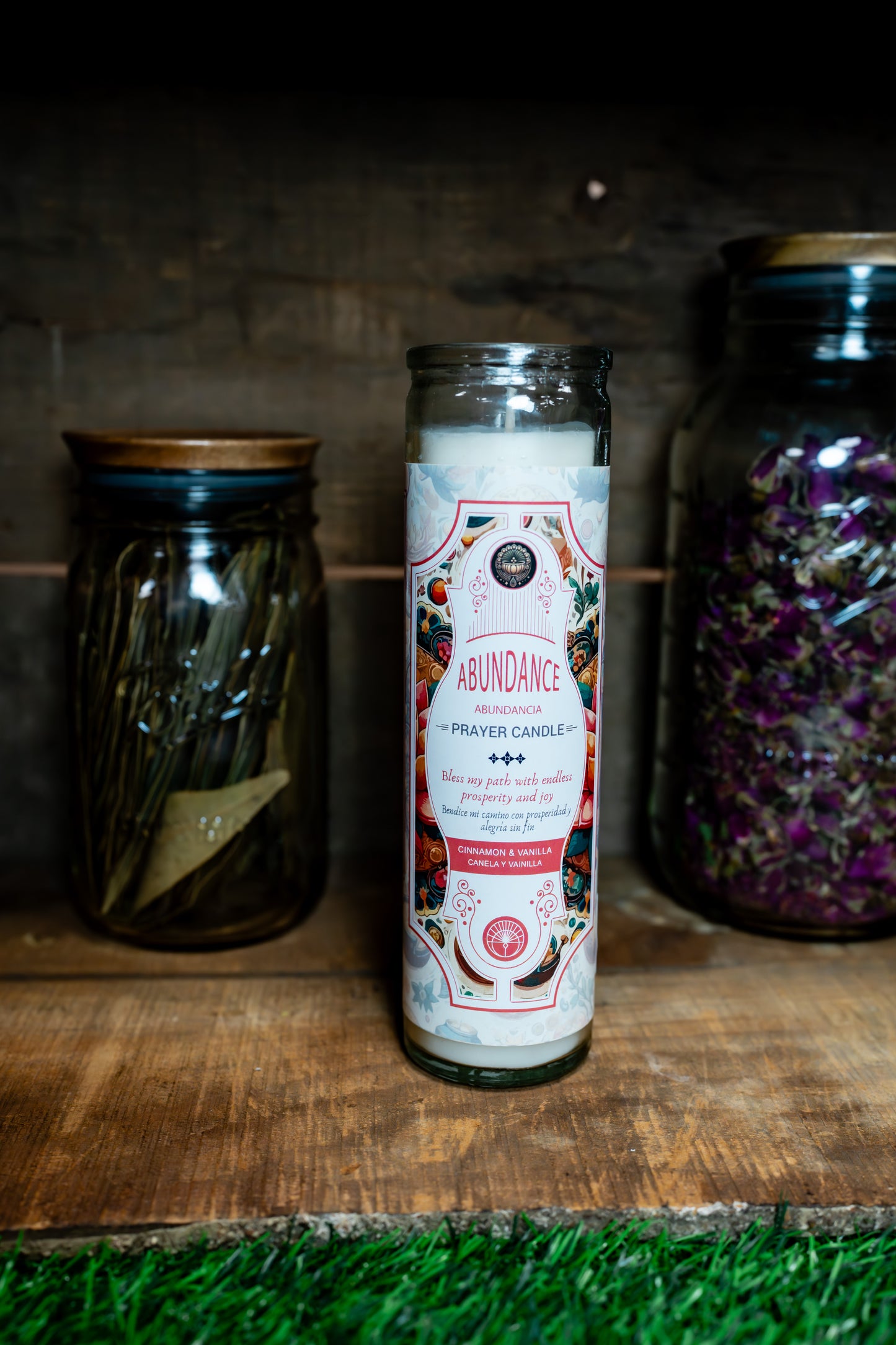Abundance Prayer Candle