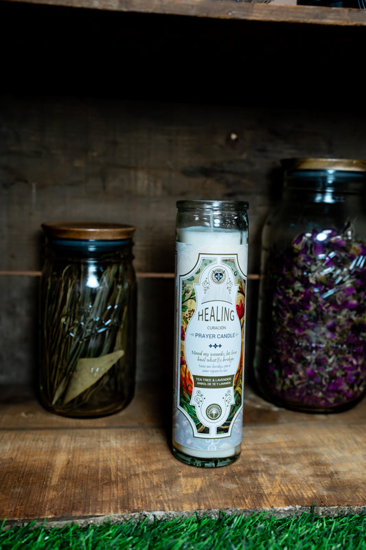 Healing Prayer Candle