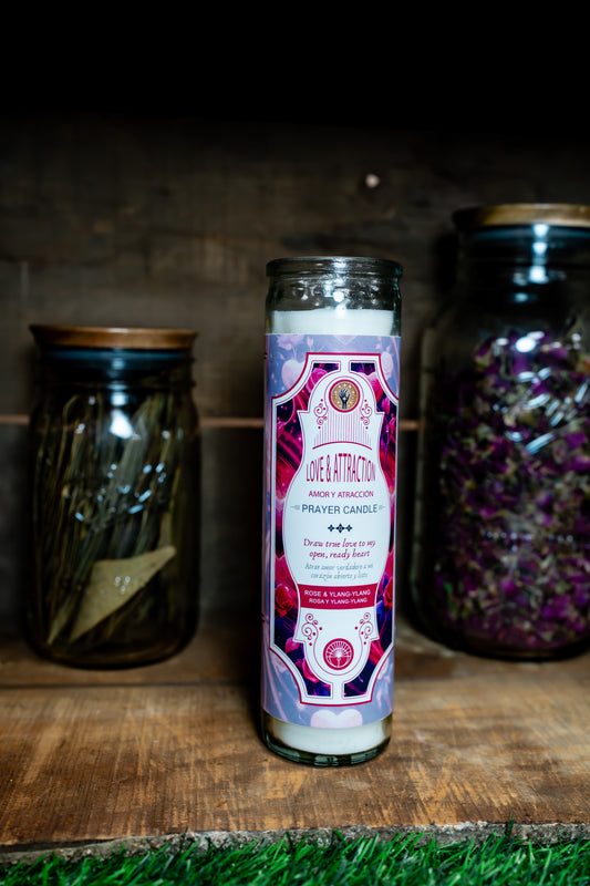Love and Attraction Prayer Candle